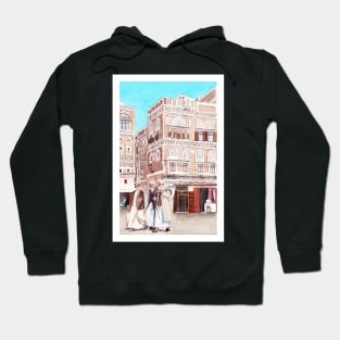 Sanaa, Yemen Hoodie